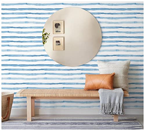 JOLIHOME Blaue Streifen auf Weißer Selbstklebender Tapete Abziehen und Kleben Kontaktpapier Abnehmbare Vinylfolie für Wand Schrank Schublade Wasserdicht Verdickt 44.5x500cm JOLIHOME Blaue Streifen auf Weißer Selbstklebender Tapete Abziehen und Kleben Kontaktpapier Abnehmbare Vinylfolie für Wand Schrank Schublade Wasserdicht Verdickt 44.5x500cm von JOLIHOME