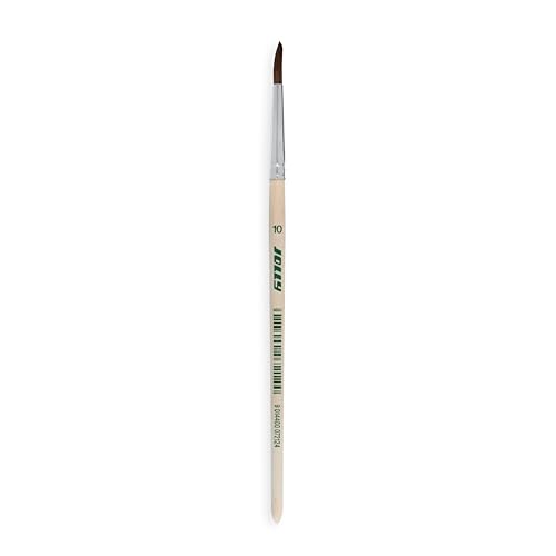 JOLLY Haarpinsel Nr. 10, 12er Kartonschachtel, ideal für Wasserfarben, Wachsmalkreiden, Aquarelleffekte, langlebig, mit Holzoptik, für Schule, Kunstunterricht, Malprojekte JOLLY Haarpinsel Nr. 10, 12er Kartonschachtel, ideal für Wasserfarben, Wachsmalkreiden, Aquarelleffekte, langlebig, mit Holzoptik, für Schule, Kunstunterricht, Malprojekte von JOLLY