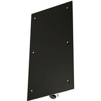 JOLLYTHERM Infrarot-Glasheizkörper, BxH: 45 x 120 cm, max. Heizleistung: 850 W - schwarz von JOLLYTHERM