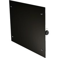 JOLLYTHERM Infrarot-Glasheizkörper, BxH: 55 x 70 cm, max. Heizleistung: 500 W - schwarz von JOLLYTHERM