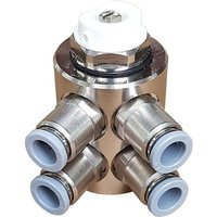 jollytherm Anschlussverteiler 4-fach 3/4'' Eurokonus auf 8 mm Stecksystem inkl. integriertem Schnellentlüfter - 10111 jollytherm Anschlussverteiler 4-fach 3/4'' Eurokonus auf 8 mm Stecksystem inkl. integriertem Schnellentlüfter - 10111 von JOLLYTHERM