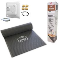 jollytherm Carbonfolienheizung-Set Top-Therm BASIC 1,75 m² - Heizmatte 3,5 x 0,5 m inkl. Anschlussleitung und Thermostatregler standard jollytherm Carbonfolienheizung-Set Top-Therm BASIC 1,75 m² - Heizmatte 3,5 x 0,5 m inkl. Anschlussleitung und Thermostatregler standard von JOLLYTHERM