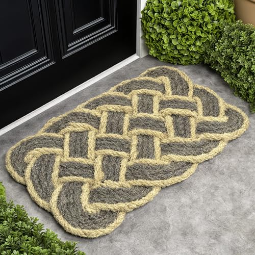 JONATHAN Y Maeve NRF100C-1830 Fußmatte Maeve Classic Coastal Scalloped Korbgeflecht, 45,7 x 76,2 cm, Haustierfreundlich, fusselfrei, schmutzabweisend, leicht zu reinigen, für den Garten JONATHAN Y Maeve NRF100C-1830 Fußmatte Maeve Classic Coastal Scalloped Korbgeflecht, 45,7 x 76,2 cm, Haustierfreundlich, fusselfrei, schmutzabweisend, leicht zu reinigen, für den Garten von JONATHAN Y