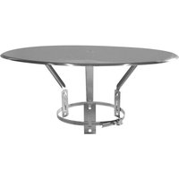 Regenhut - Durchmesser 125 bis 200 mm - grau - Edelstahl Joncoux Regenhut - Durchmesser 125 bis 200 mm - grau - Edelstahl Joncoux von JONCOUX