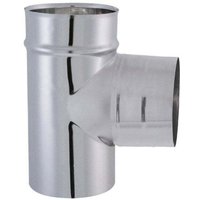 T-Bogen für 90°-Winkelanschluss - Modell TYRAL - Edelstahl 304 - Doppelmuffe - Ø139 Joncoux von JONCOUX