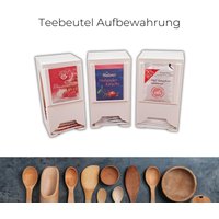 Tee Aufbewahrung Box Teebox/Wichtelgeschenk Wichteln von JONEED