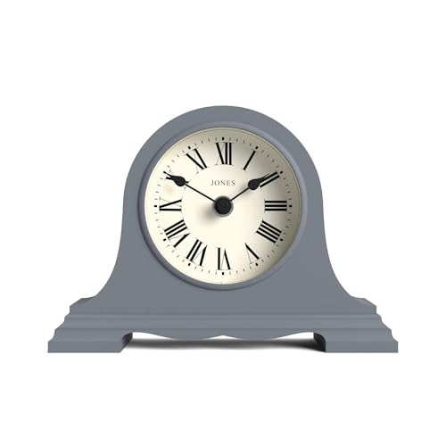 JONES CLOCKS® Speakeasy kaminuhr | Klassisches Design des napoleonhutes | Französische Marine | Römische ziffern | Traditioneller Stil für Schreibtisch, Tisch, Regal oder nachttisch von JONES CLOCKS