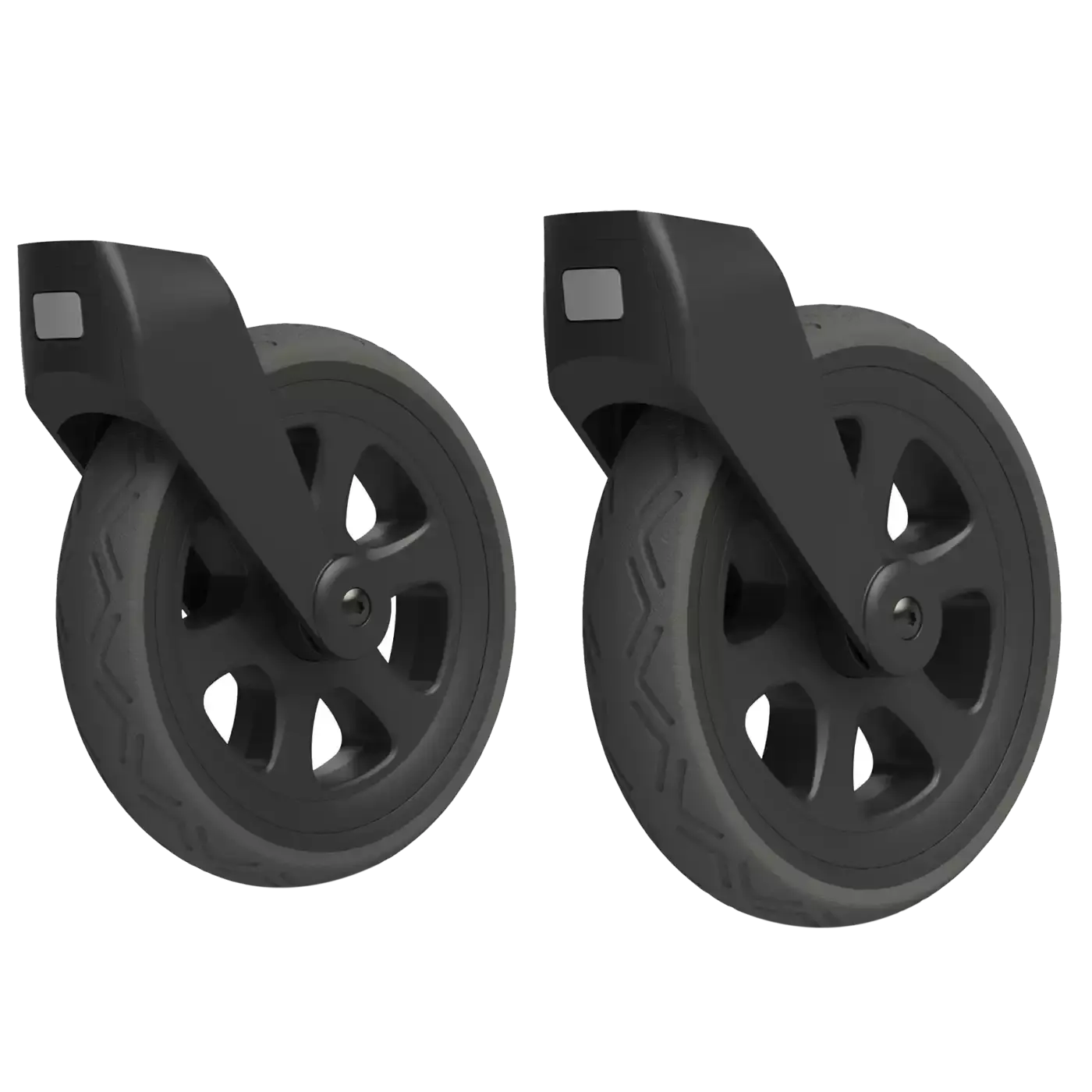 Joolz All Terrain Schwenkräder Ersatzräder Kinderwagen Zubehör Schwarz Räder B-Ware von JOOLZ