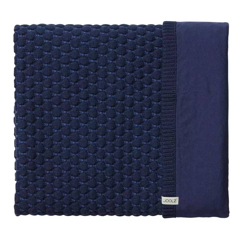 Joolz Decke Kuscheldecke Babydecke Honeycomb Blue Baumwolle 75x100 Cm B-Ware von JOOLZ