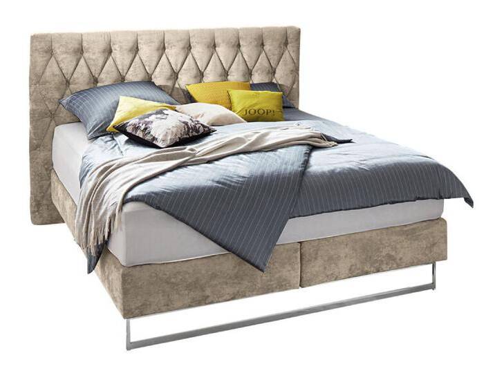 Boxspringbett CUBIC CHESTERFIELD 180 x 200 cm beige Boxspringbett CUBIC CHESTERFIELD 180 x 200 cm beige von JOOP!