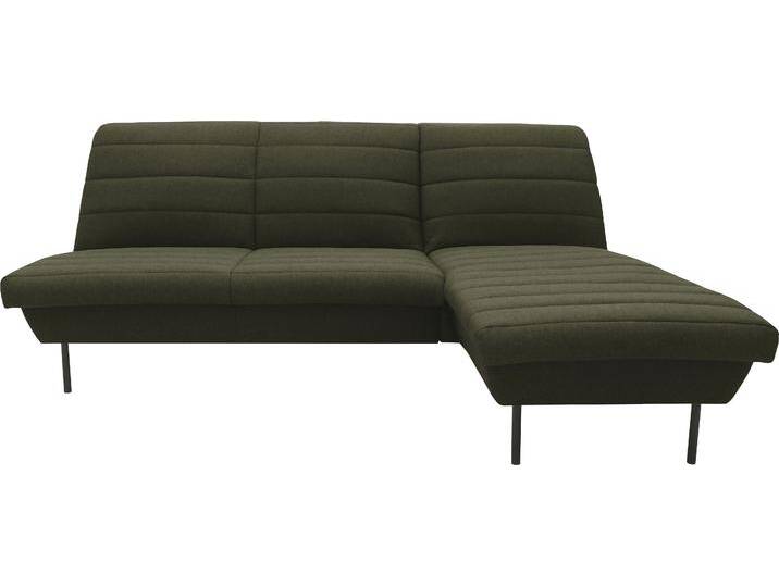 Ecksofa LOOKS IX L-Form , grün, B:214cm H:92cm T:168cm, 100% Polyester, LOOKS BY WOLFGANG JOOP, Sofas, Quersteppung, ohne Armlehnen von JOOP!