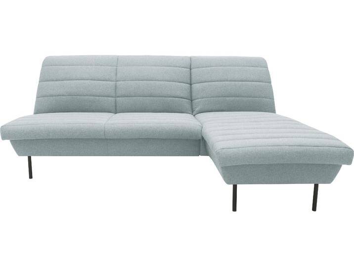 Ecksofa LOOKS IX L-Form , grün (mint), B:214cm H:92cm T:168cm, 100% Polyester, LOOKS BY WOLFGANG JOOP, Sofas, Quersteppung, ohne Armlehnen von JOOP!