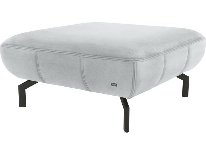 Hocker LOOKS XIII , silber, B:83cm H:44cm T:83cm, 100% Polyester, LOOKS BY WOLFGANG JOOP, Hocker, passend zur Serie LOOKS XIII Hocker LOOKS XIII , silber, B:83cm H:44cm T:83cm, 100% Polyester, LOOKS BY WOLFGANG JOOP, Hocker, passend zur Serie LOOKS XIII von JOOP!