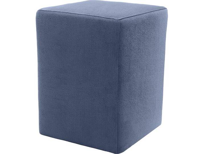 Hocker LOOKS XX , blau, B:38cm H:47cm T:38cm, 100% Polyester, LOOKS BY WOLFGANG JOOP, Hocker, kubische Form, ideal als Fußablage Hocker LOOKS XX , blau, B:38cm H:47cm T:38cm, 100% Polyester, LOOKS BY WOLFGANG JOOP, Hocker, kubische Form, ideal als Fußablage von JOOP!