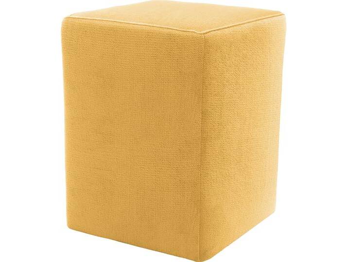 Hocker LOOKS XX , gelb, B:38cm H:47cm T:38cm, 100% Polyester, LOOKS BY WOLFGANG JOOP, Hocker, kubische Form, ideal als Fußablage Hocker LOOKS XX , gelb, B:38cm H:47cm T:38cm, 100% Polyester, LOOKS BY WOLFGANG JOOP, Hocker, kubische Form, ideal als Fußablage von JOOP!