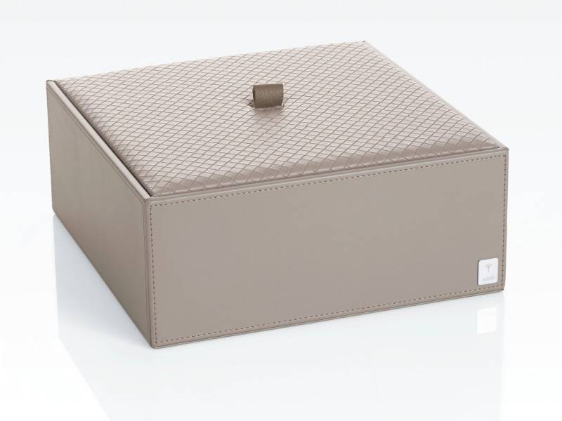 JOOP! Aufbewahrungsbox JOOP! Bathline Mehrzweckbehälter XL, hochwertiges Leder-Imitat. von JOOP!