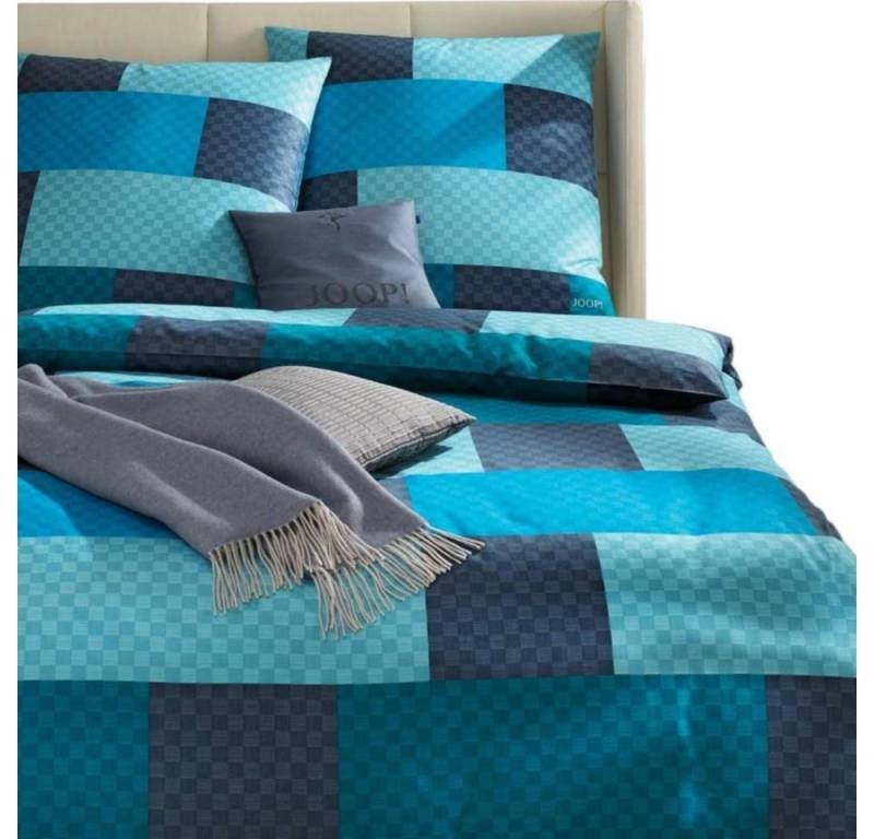 JOOP! Bettwäsche Chessboard 135 x 200 cm, Mako Satin, 2 teilig von JOOP!