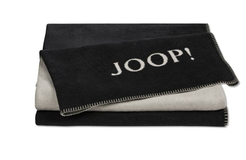 JOOP! Decke UDF ca. 150x200cm in Farbe Anthrazit-Ash von JOOP!