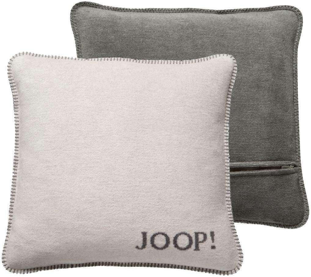 JOOP! Dekokissen JOOP! Melange-Doubleface Kissenhülle Ecru-Graphit 50 x 50cm JOOP! Dekokissen JOOP! Melange-Doubleface Kissenhülle Ecru-Graphit 50 x 50cm von JOOP!