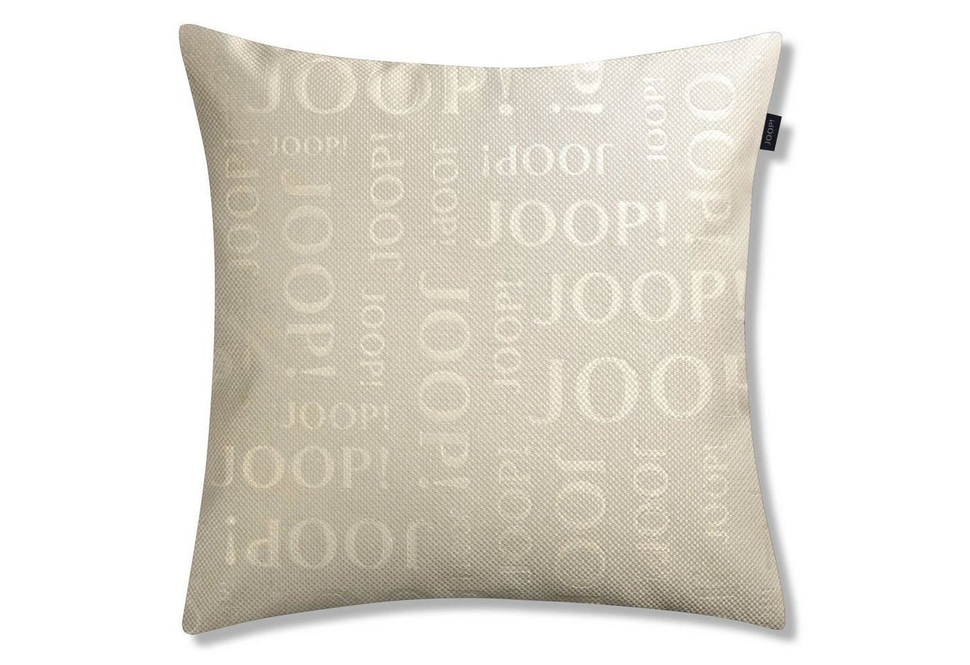 JOOP! Dekokissen JOOP! Zierkissenhülle Label sand von JOOP!