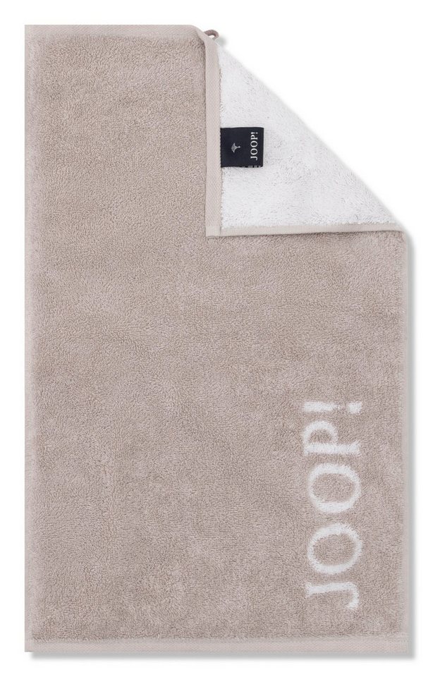 JOOP! Gästehandtücher JOOP! LIVING - DIVIDED DOUBLEFACE Gästetuch-Set, Textil (3-St) von JOOP!