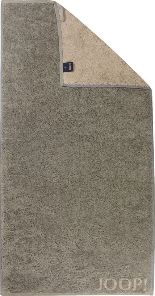 JOOP! Handtuch JOOP! Handtuchserie Classic Doubleface 1600-70 graphit, 100% Baumwolle von JOOP!