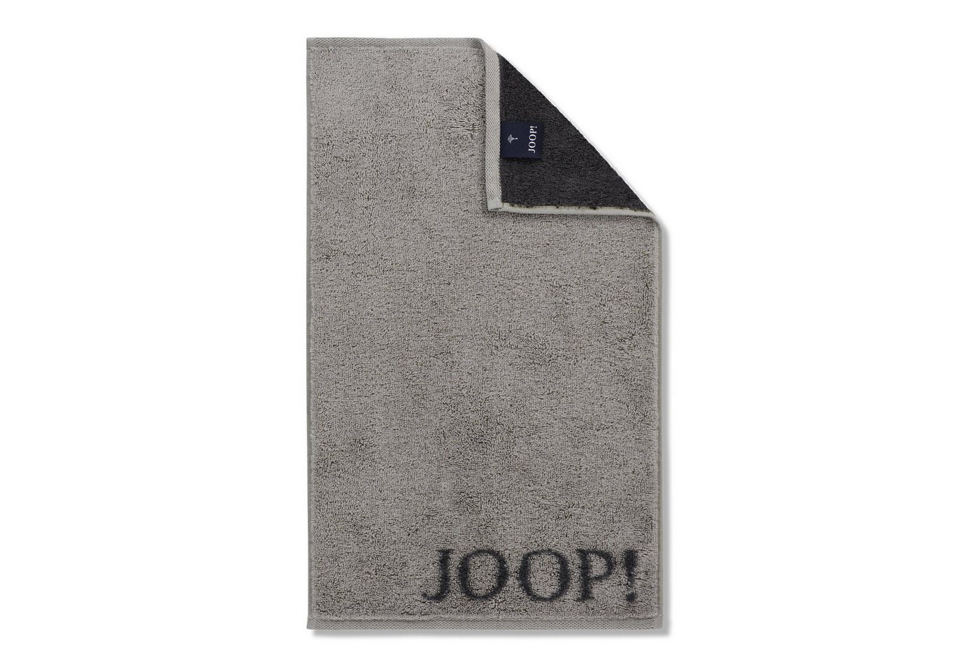 JOOP! Handtuch Joop! Handtuch Duschtuch Gästetuch Classic 1720-77 platin, Walkfrottier (1-St), 100% Baumwolle von JOOP!