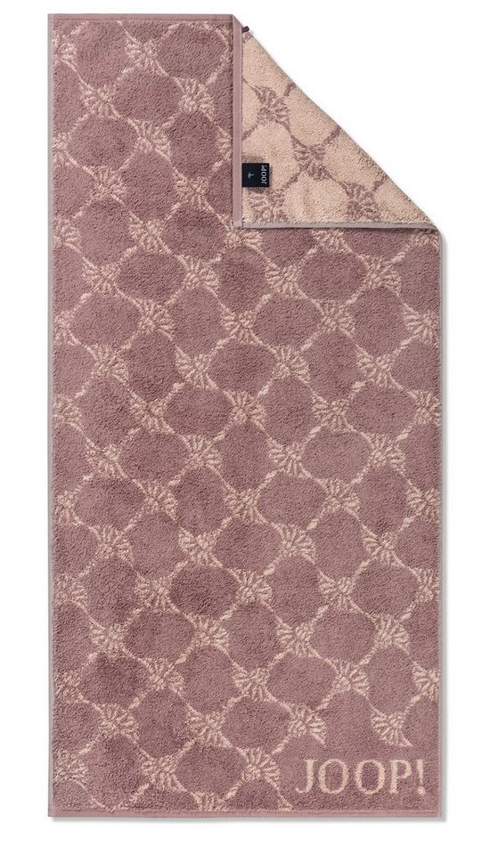 JOOP! Handtücher JOOP! Gästetuch Classic Cornflower 1611, 83 Rose, Baumwolle (1-St) von JOOP!