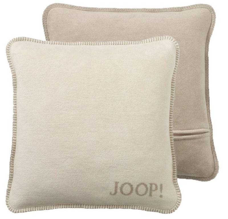 JOOP! Kissenhülle Uni Doubleface in Pergament-Sand, 50 x 50 cm JOOP! Kissenhülle Uni Doubleface in Pergament-Sand, 50 x 50 cm von JOOP!