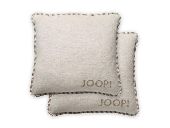 JOOP! Kissenhülle Unisex Kissenhülle 2er Pack Baumwollmischung, (2 Stück), beige, Natur von JOOP!