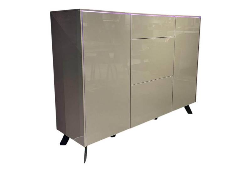 JOOP! Sideboard Sideboard Gloss Curves 74506 Front Und Korpus Lack Cubanit Grau von JOOP!