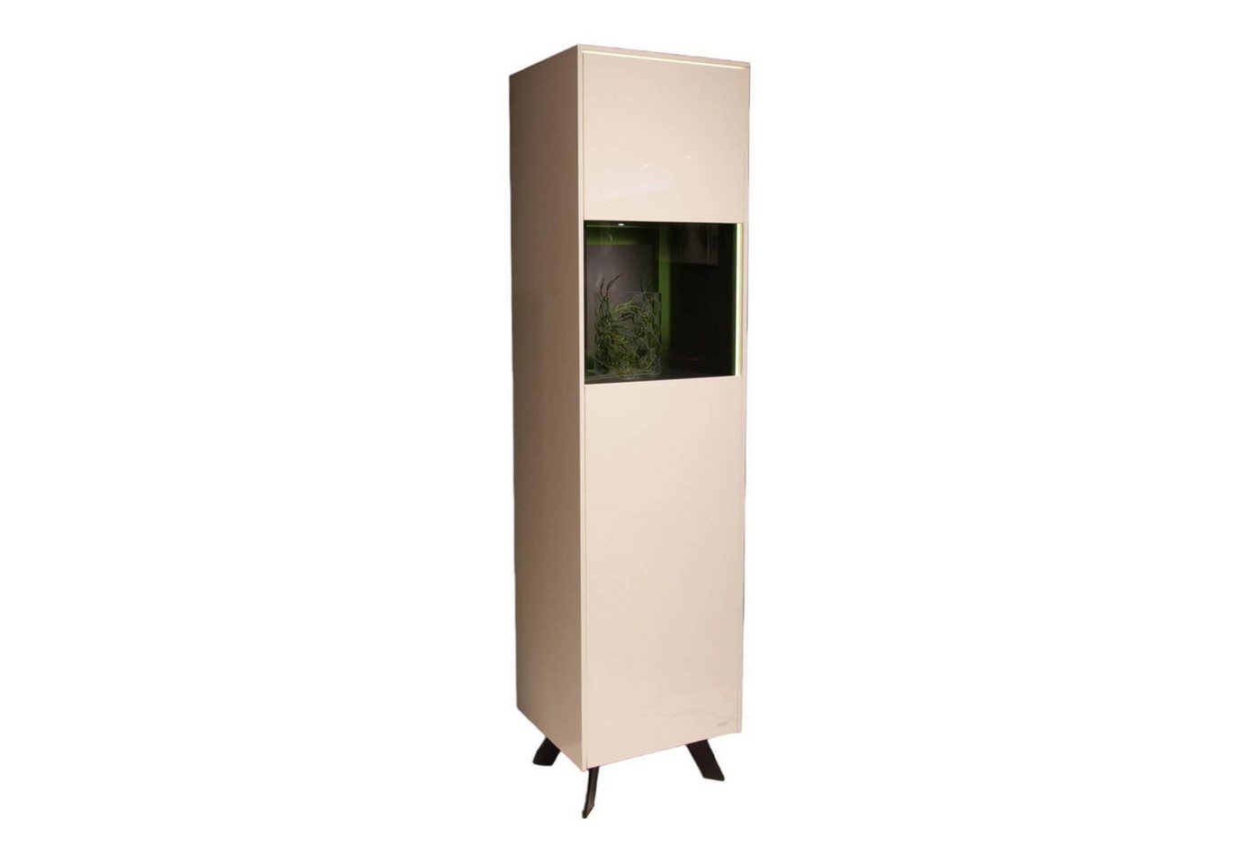 JOOP! Standvitrine Vitrine JOOP! Gloss Curves 71786 Lack Bianco Weiß Rechts JOOP! Standvitrine Vitrine JOOP! Gloss Curves 71786 Lack Bianco Weiß Rechts von JOOP!