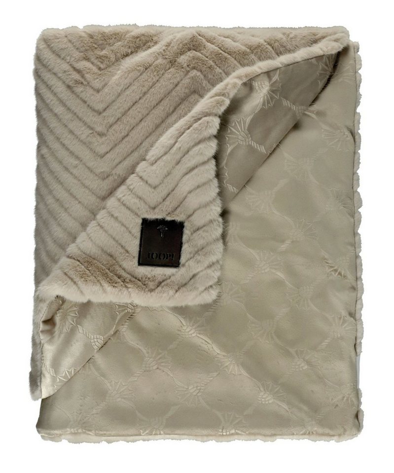 JOOP! Tagesdecke JOOP! Plaid / Decke Elegant Natur 130x200cm von JOOP!