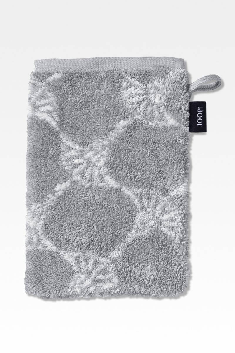 JOOP! Waschhandschuh CLASSIC 16x22cm in Farbe silber von JOOP!