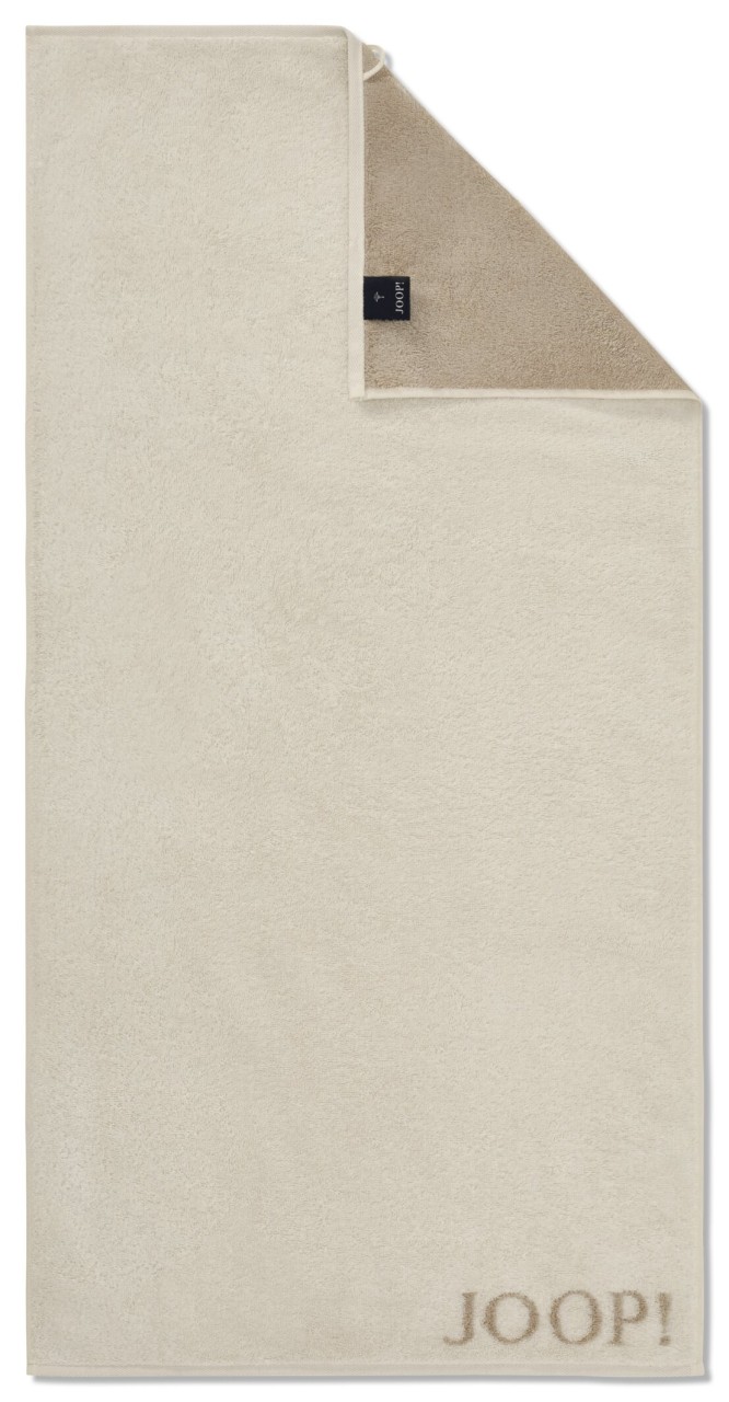 Joop! Handtuch Handtücher 50x100 Classic doubleface 1600-36 creme sand von JOOP!
