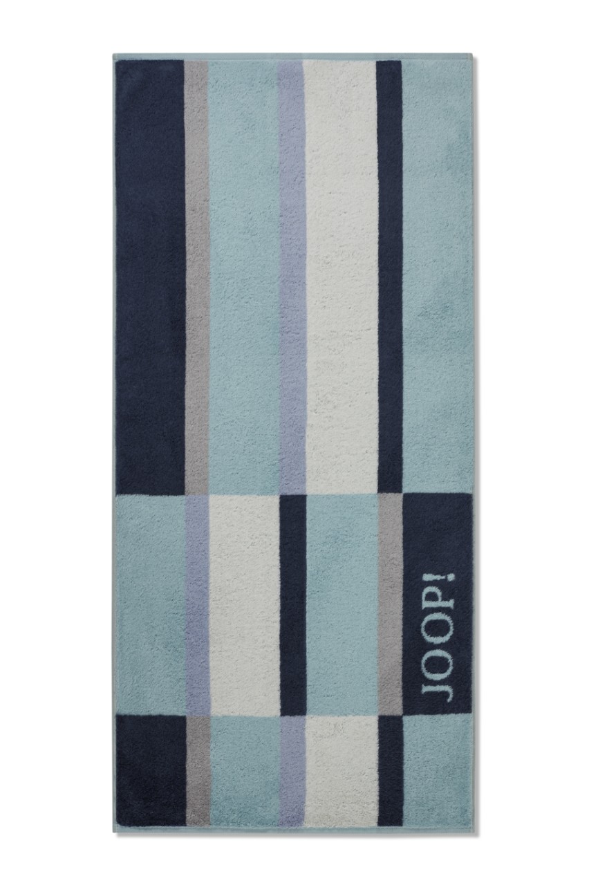 Joop! Handtuch Handtücher 50x100 Shades Checked 1688-11 aqua blau von JOOP!