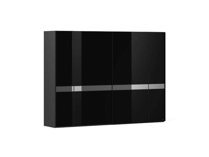 Joop! SCHWEBETÜRENSCHRANK SELECT, Anthrazit, Schwarz, 8 Fächer, 323x222x68 cm, Blauer Engel, Goldenes M, BQ - Bündnis für Qualität, Made in Germany, von JOOP!