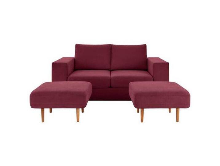 LOOKS by W.Joop 2,5-SITZER LOOKS V-2, Rot, Beere, Eiche, 192x96x107 cm, Made in EU, Rücken echt, Wohnzimmer, Sofas & Couches, Sofas LOOKS by W.Joop 2,5-SITZER LOOKS V-2, Rot, Beere, Eiche, 192x96x107 cm, Made in EU, Rücken echt, Wohnzimmer, Sofas & Couches, Sofas von JOOP!