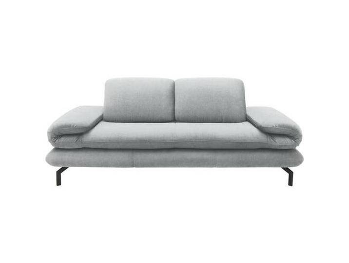 LOOKS by W.Joop 2-SITZER-SOFA Looks XIII, Silber, Uni, 204x83x98 cm, Made in EU, FSC MIX, Wohnzimmer, Sofas & Couches, Sofas, 2-Sitzer Sofas von JOOP!