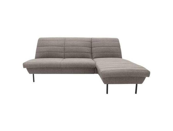 LOOKS by W.Joop ECKSOFA Looks IX, Braun, Beige, Uni, 2-Sitzer, nicht einzeln stellbar, L-Form, Ottomane rechts, 214x168 cm, FSC MIX, Made in EU, von JOOP!