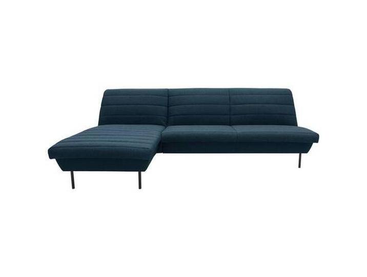 LOOKS by W.Joop ECKSOFA Looks IX, Dunkelblau, Uni, 2-Sitzer, nicht einzeln stellbar, L-Form, Ottomane links, 274x168 cm, FSC MIX, Made in EU, von JOOP!