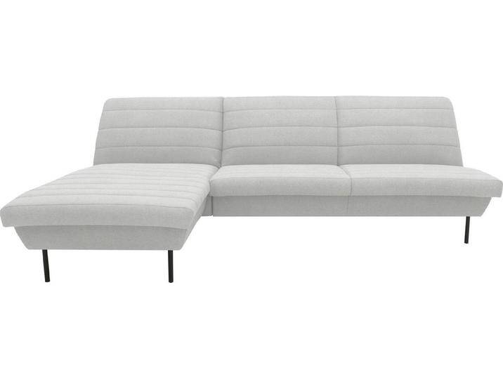 LOOKS by Wolfgang Joop Ecksofa LOOKS IX L-Form, Quersteppung, ohne Armlehnen, silberfarben, silber von JOOP!
