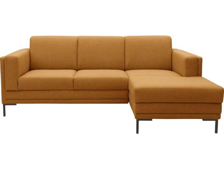 LOOKS by Wolfgang Joop Ecksofa LOOKS VII L-Form, klare Linien, edles Design, goldfarben, curcuma von JOOP!