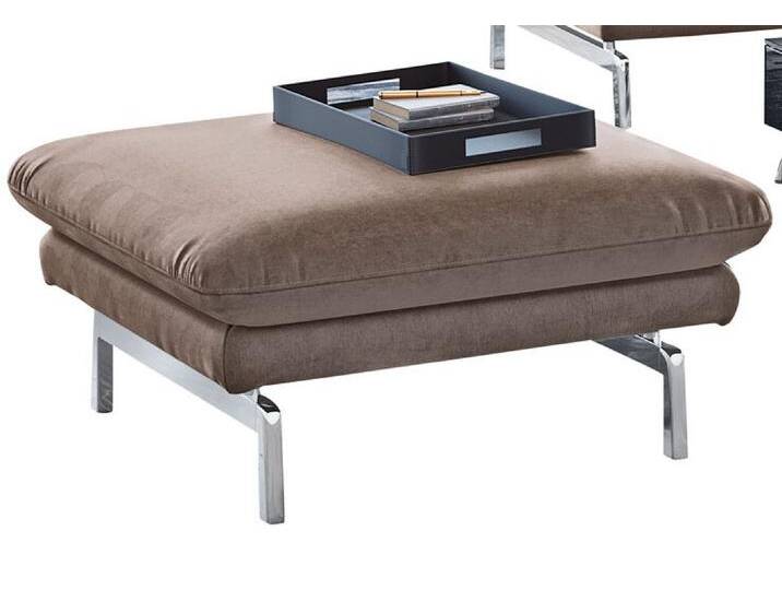 Polsterhocker STUDIO 92 x 92 cm stone von JOOP!