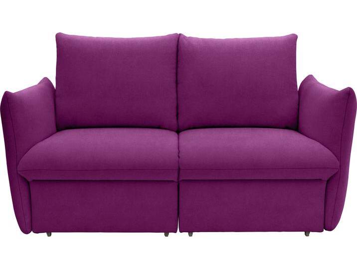 Schlafsofa LOOKS XII , pink (fuchsia), B:180cm H:100cm T:97cm, 92% Polyester, 8% Nylon, LOOKS BY WOLFGANG JOOP, Sofas, mit Bettfunktion, Kissenoptik, Boxspring-Polsterung von JOOP!