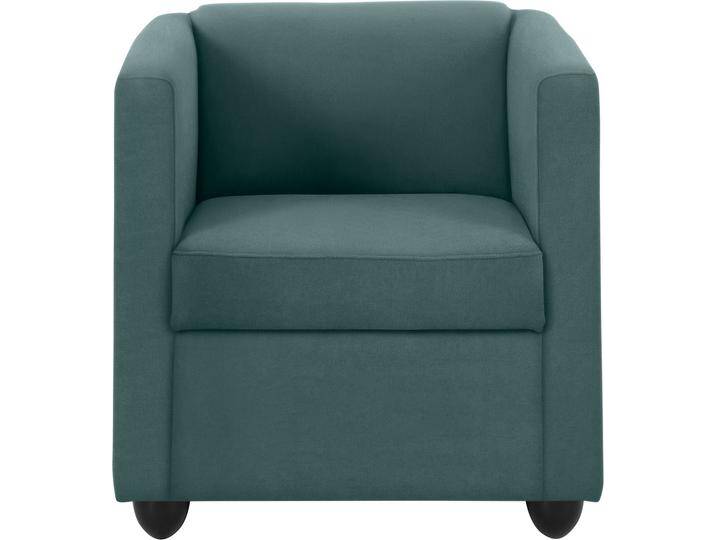 Sessel LooksI , blau (petrol), B:72cm H:71cm T:75cm, Cord (92% Polyester, 8% Polyacryl);Luxus_Microfaser mit Druck (100% Polyester);Luxus-Microfaser (100% Polyester), LOOKS BY WOLFGANG JOOP, Sessel, in vielen frischen Farben von JOOP!