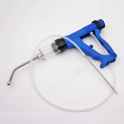 50ml Automatische Dosierpistole für Rinder - 2 in 1 Tier-Dauerspritze ideal für Rinder, Ziegen und Schweine von JOOSZORN