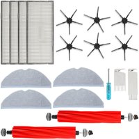 Swanew 19pcs Ersatzzubehör kompatibel für Roborock S7 S7Plus S7 MaxV S7 MaxV Ultra 2 Walzenbürsten,4 Filter,6 Seitenbürsten Swanew 19pcs Ersatzzubehör kompatibel für Roborock S7 S7Plus S7 MaxV S7 MaxV Ultra 2 Walzenbürsten,4 Filter,6 Seitenbürsten von JOPASSY