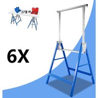 6X Gerüstbock Montagebock Arbeitsbock Unterstellbock Klappbock Springer Falt - Jopassy von JOPASSY