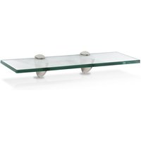 Glasablage Klarglas Glänzend, aus rostfreiem Zinkdruckguss, Silber glänzend, Zinkdruckguss chrom, Glas Transparent 4010CM - Jopassy Glasablage Klarglas Glänzend, aus rostfreiem Zinkdruckguss, Silber glänzend, Zinkdruckguss chrom, Glas Transparent 4010CM - Jopassy von JOPASSY